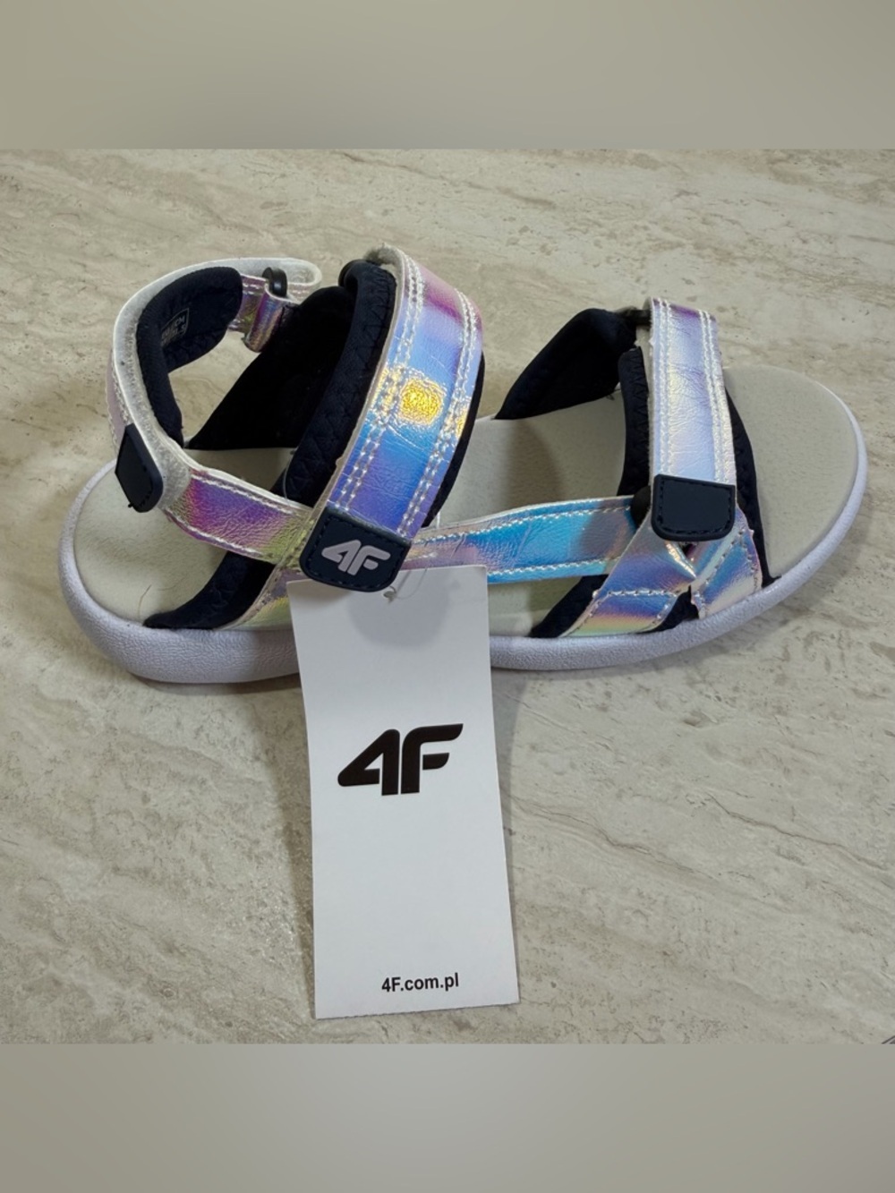 NWT 4F Little Girl Sandals *2.5 - Picture 5 of 7